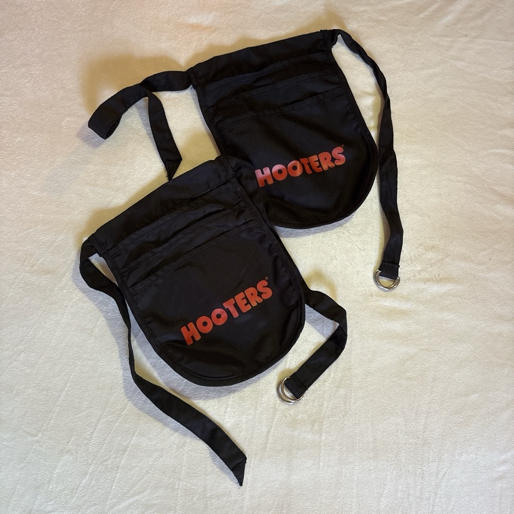 Hooters women Black Apron-Style Bottoms